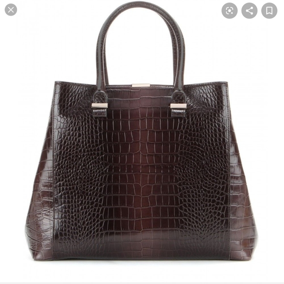 Victoria Beckham Handbags - Victoria Beckham Leather Liberty Embossed Totes